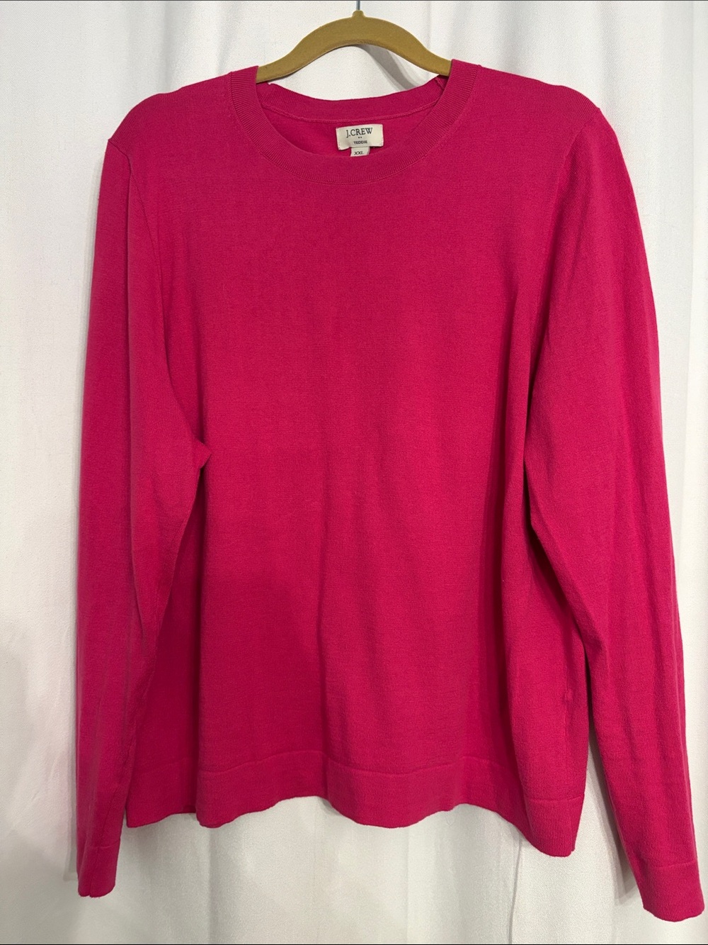 J. Crew Pink Crewneck Sweater